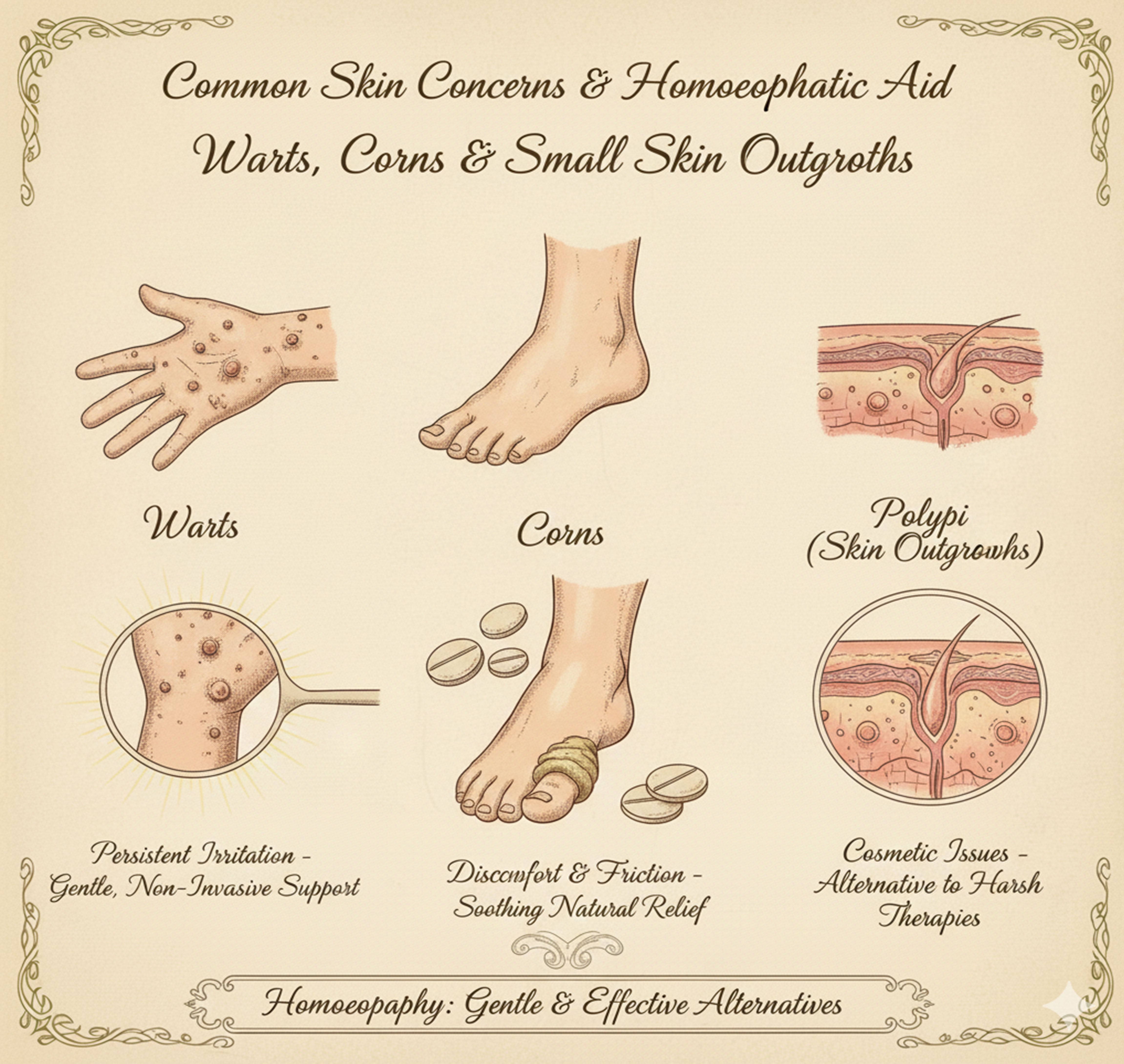 What Is Polpi (Polypi)? Complete Guide to Warts, Polyps & Their Homoeo