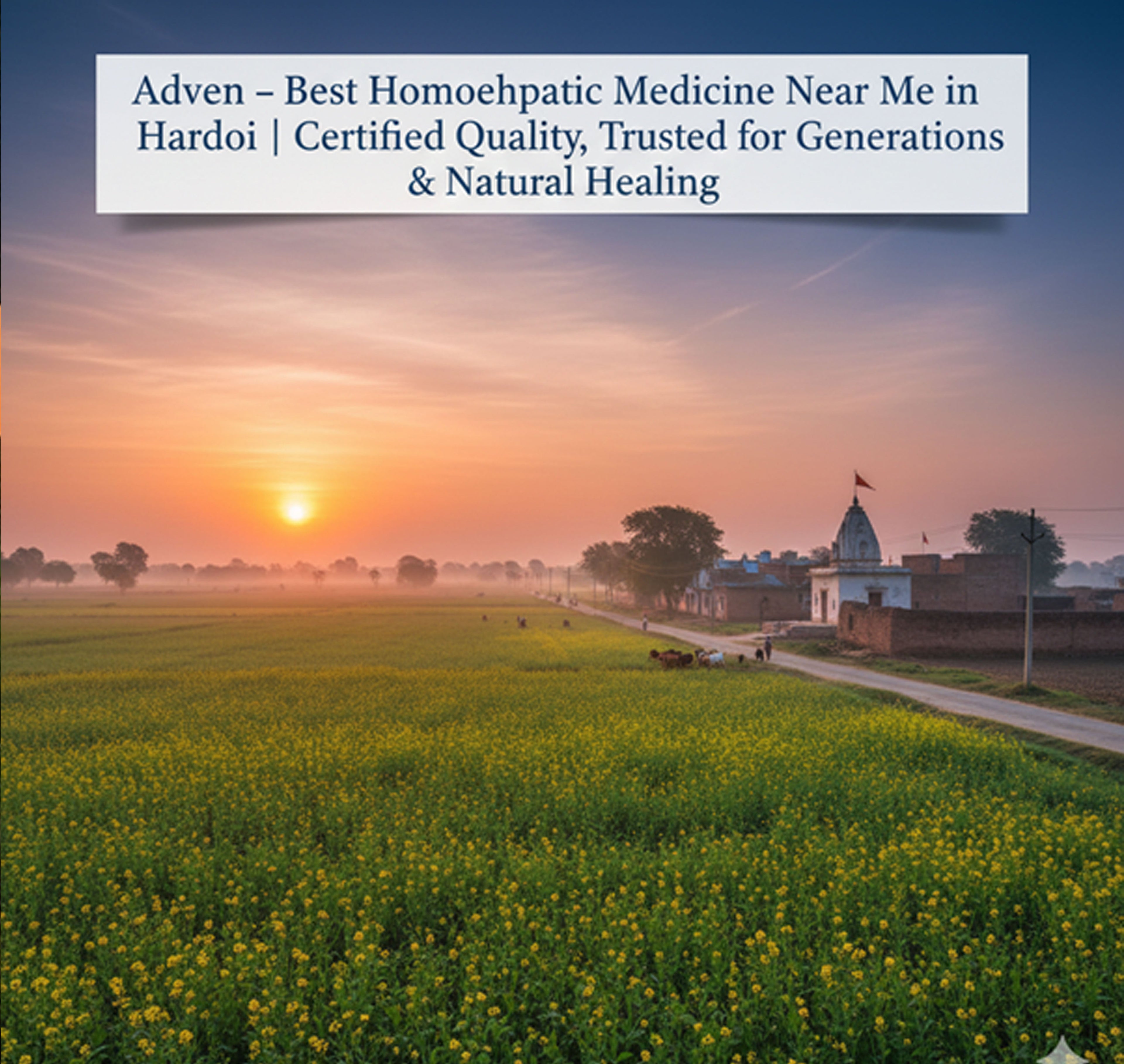 Adven – Best Homoeopathic Medicine Near Me in Hardoi | Certified Quality, Trusted Care & Modern Homoeopathy - Adven