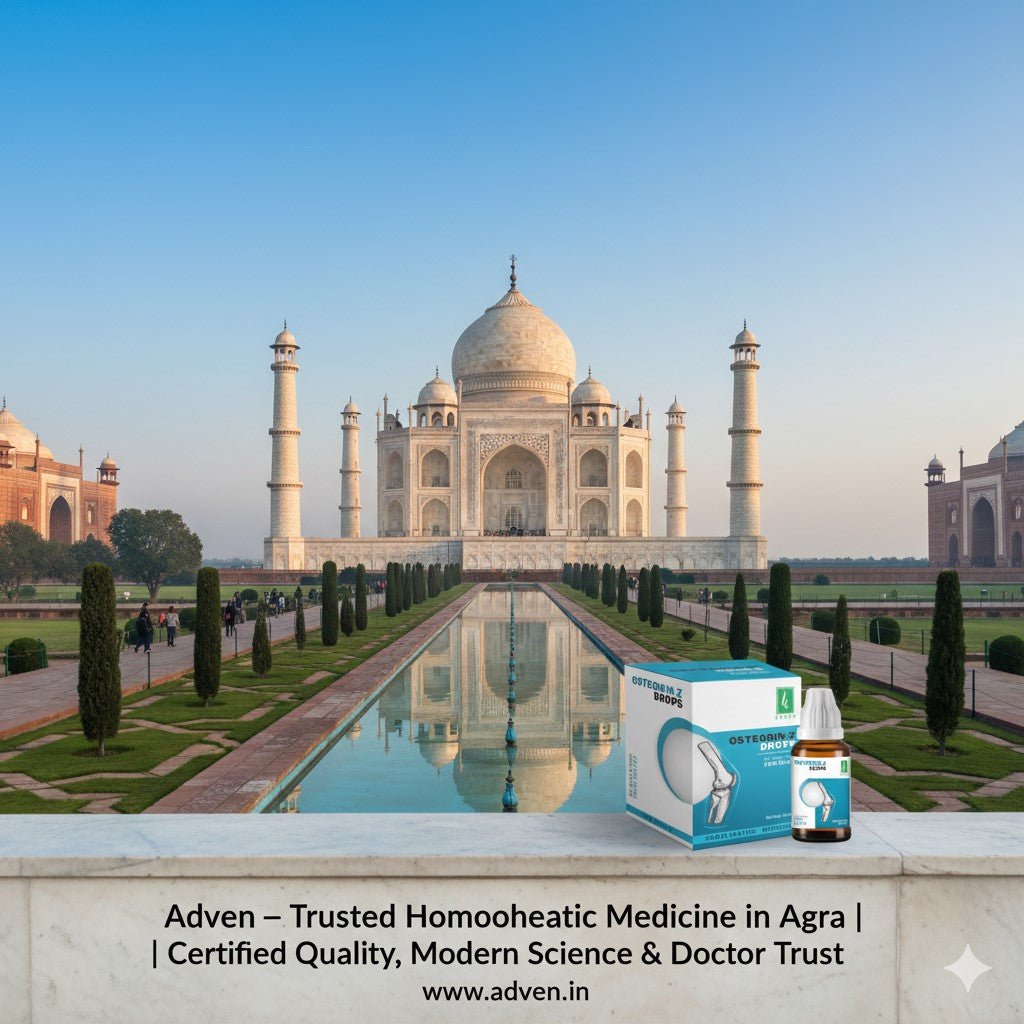 Adven – Trusted Homoeopathic Medicine in Agra | Certified Quality, Modern Science & Doctor Trust - Adven