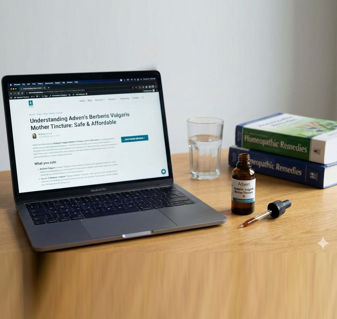 Berberis Vulgaris Mother Tincture: Why Adven is the Best Choice for Doctors & Homoeopathy Users in India - Adven
