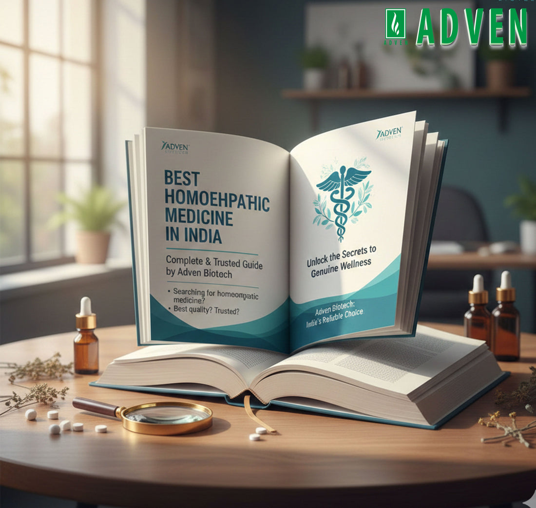 Best Homoeopathic Medicine in India – Complete & Trusted Guide by Adven Biotech - Adven
