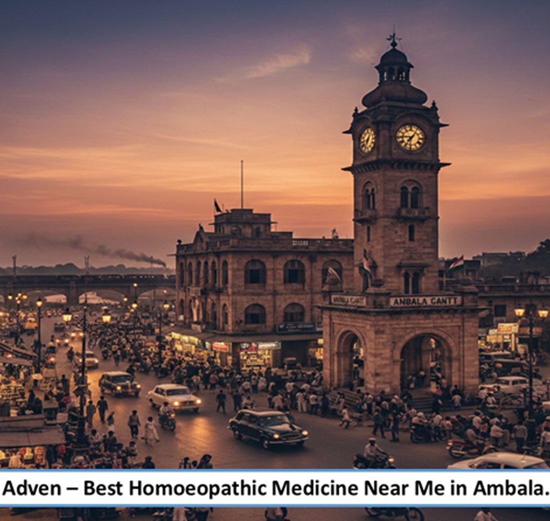 Best Homoeopathic Medicine Near Me in Ambala- A Gentle Long-Term Wellness for Haryana’s Historic Cantonment & Commercial Twin City, Supported by Advanced Pharmaceutical-Grade Homoeopathic Manufacturing - Adven