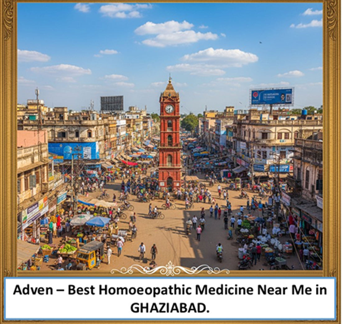 Best Homoeopathic Medicine Near Me in Ghaziabad – Smart Urban Wellness Backed by WHO-GMP Compliant Manufacturing by Adven - Adven