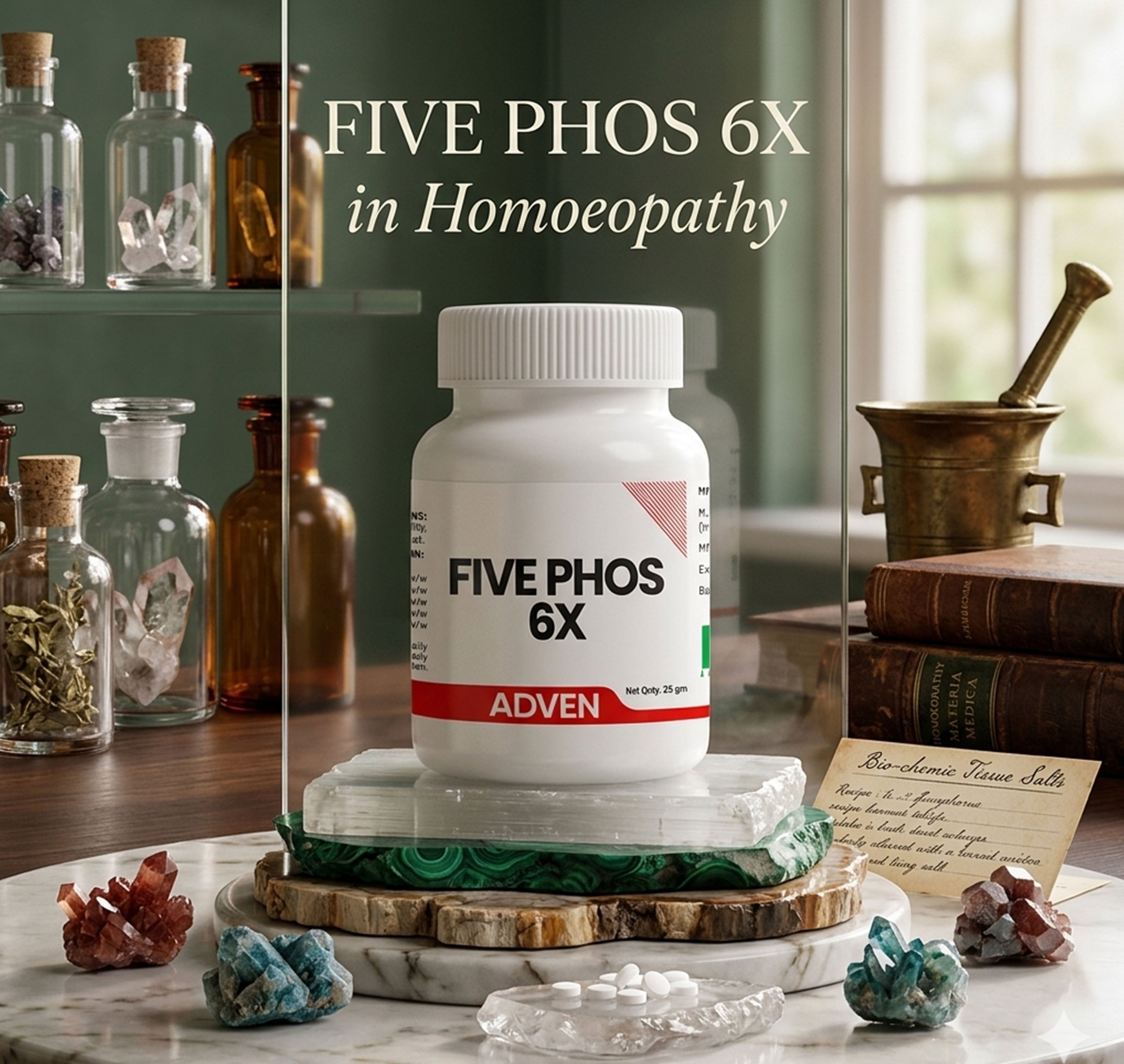 Five Phos in Homoeopathy: Complete Guide to Uses, Benefits, Dosage & Best Potency - Adven