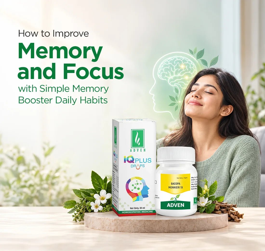How to Improve Memory and Focus with Simple Memory Booster Daily Habits - Adven