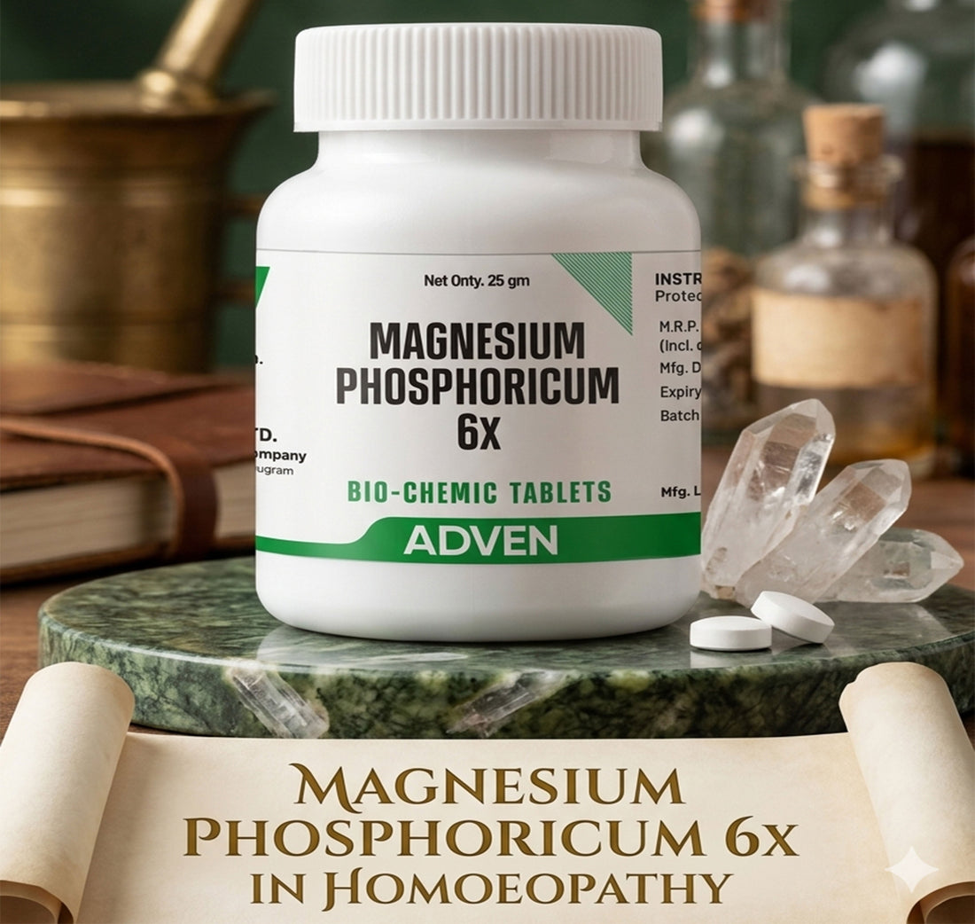 Magnesium Phosphoricum (Mag. Phos) 6X: Uses, Benefits, Dosage & Best Potency Guide - Adven