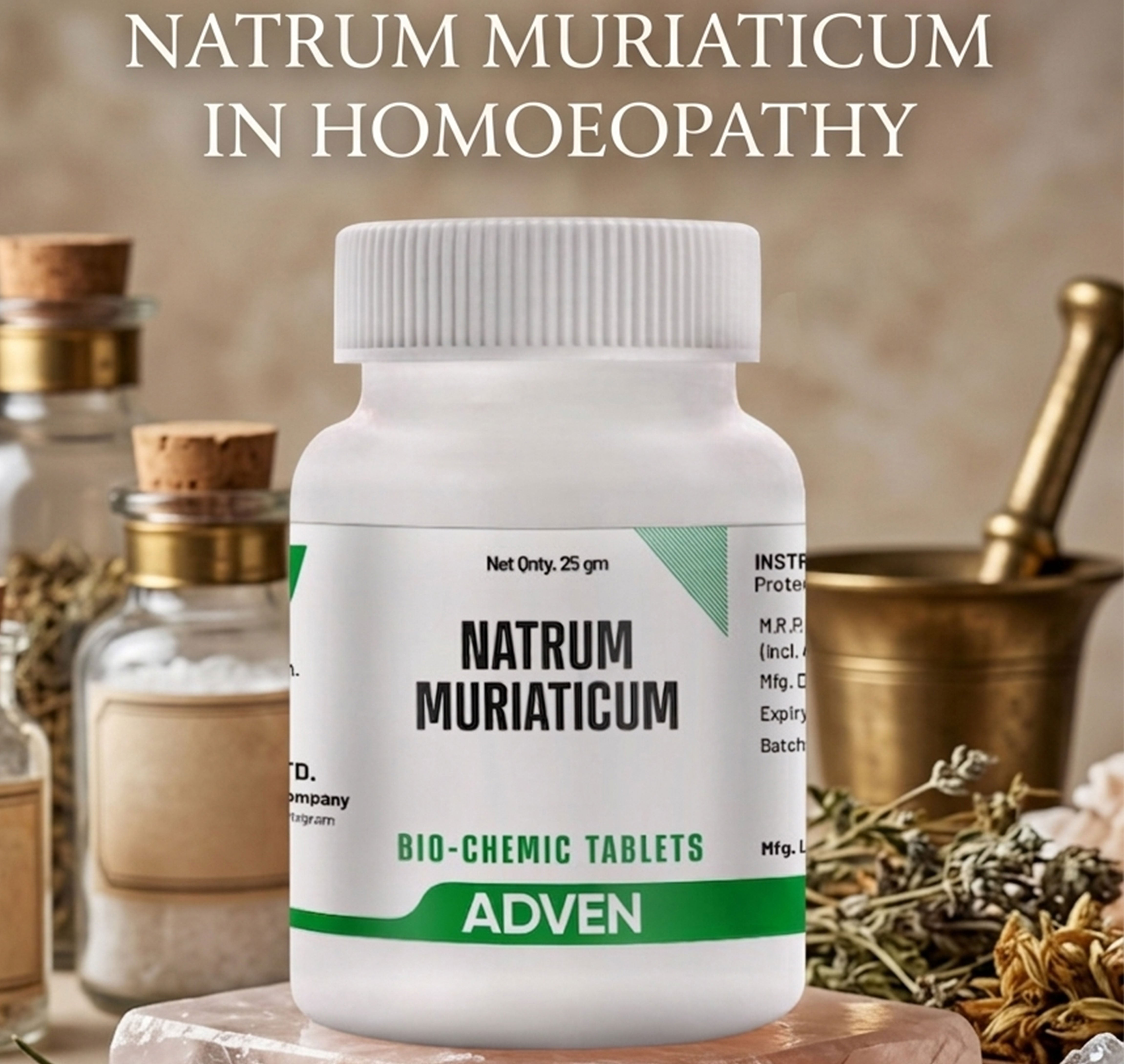 Natrum Muriaticum in Homoeopathy: Complete Guide to Uses, Dosage, Benefits