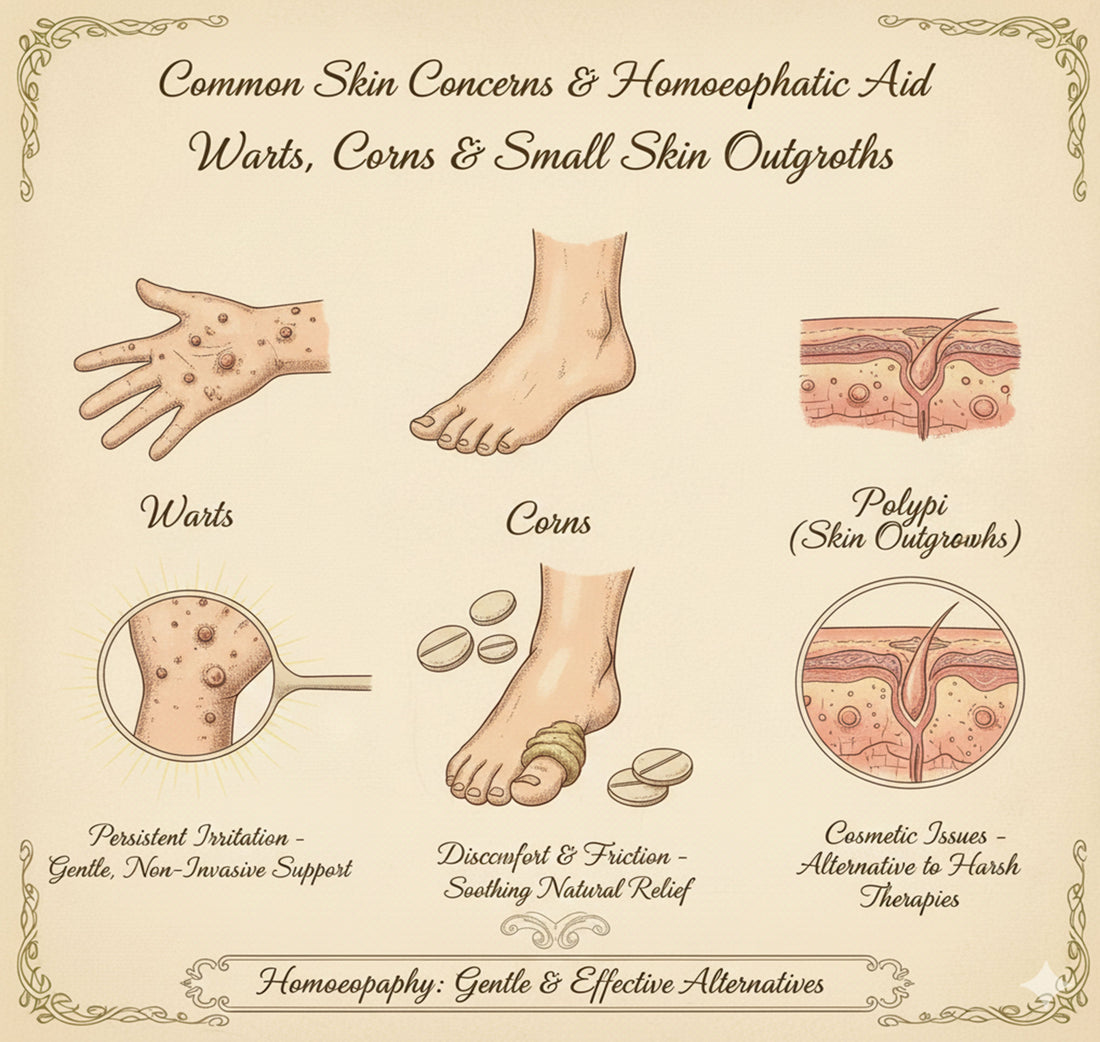 What Is Polpi (Polypi)? Complete Guide to Warts, Polyps & Their Homoeopathic Treatment With Adven Thuja Ointment & Wartinor Drops - Adven