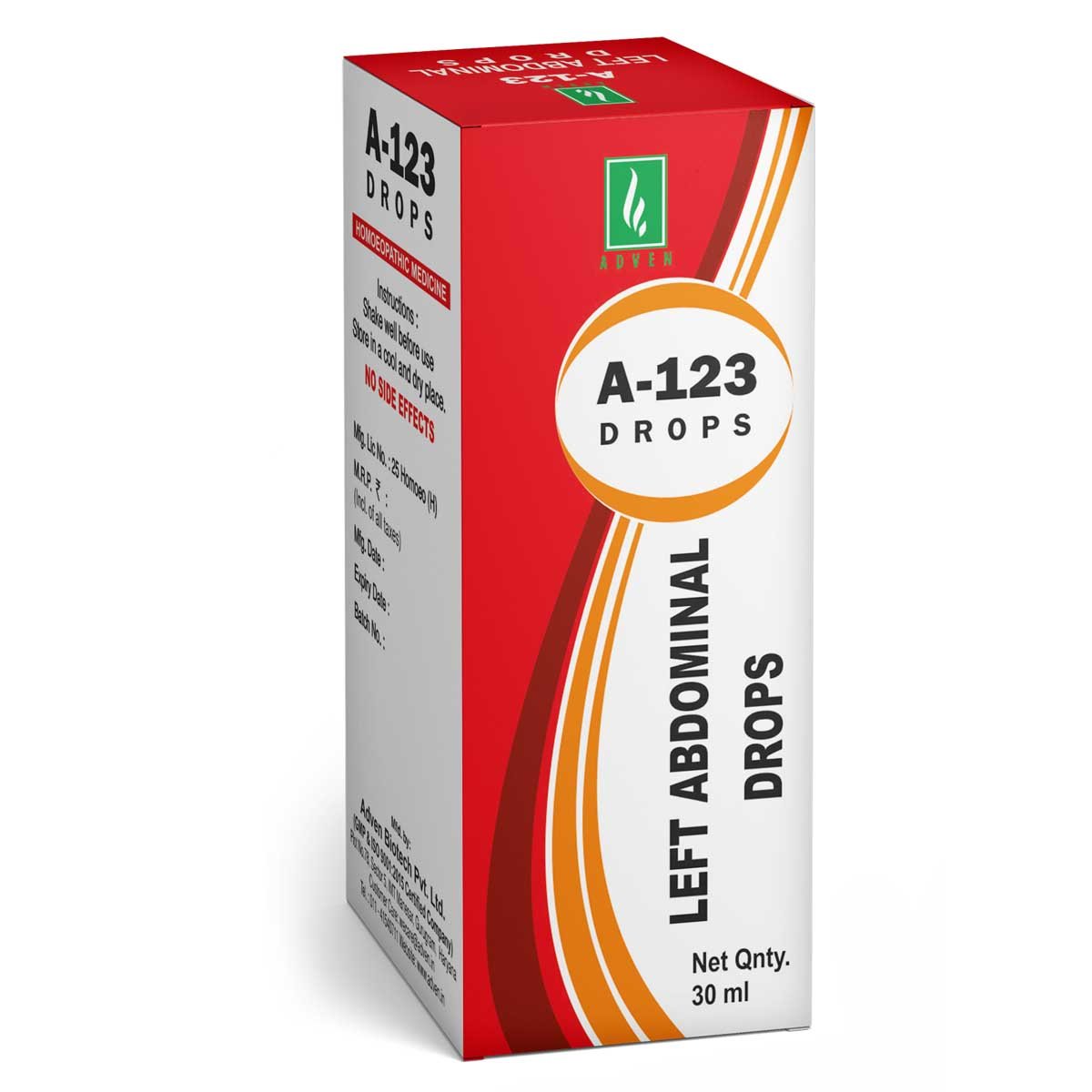Adven A - 123 DROPS - 30 ML - Adven