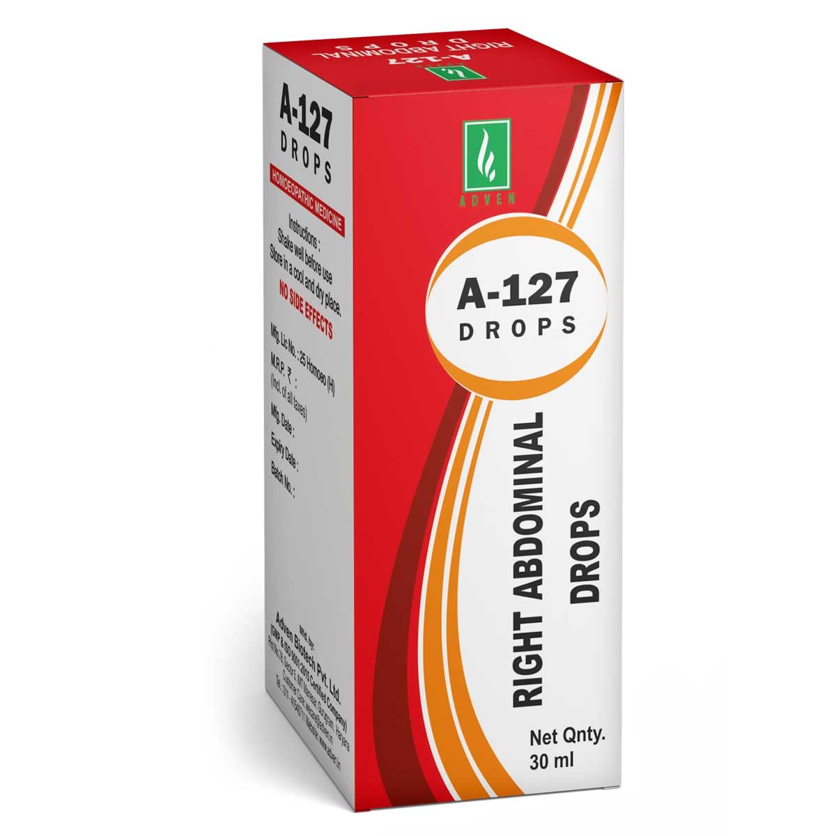 Adven A - 127 DROPS - 30 ML - Adven