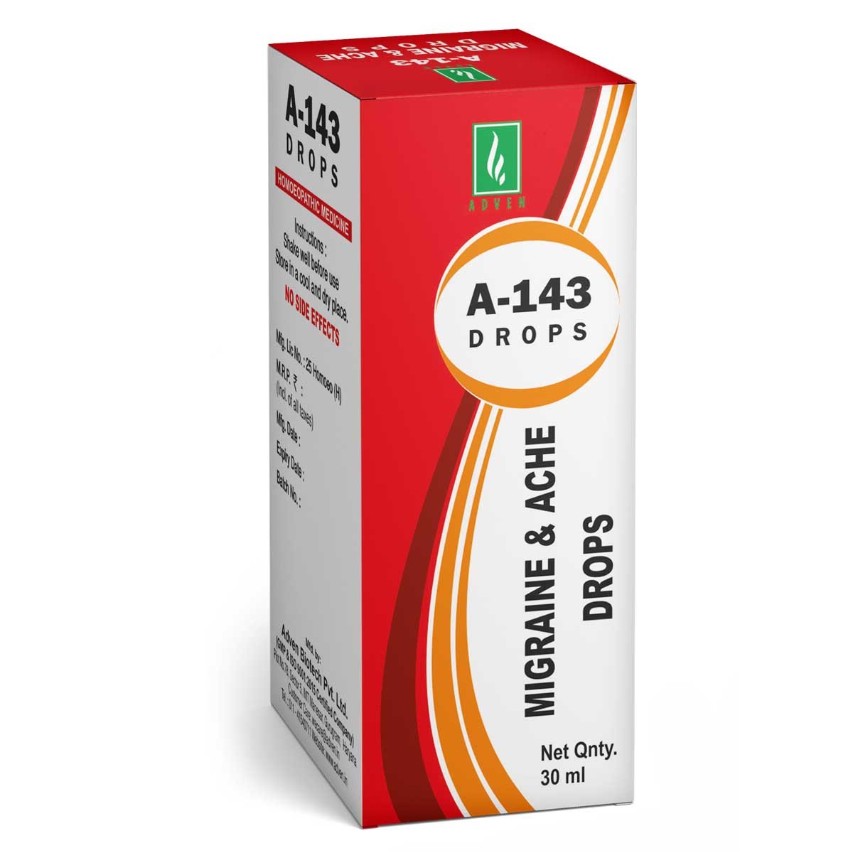 Adven A - 143 DROPS - 30 ML - Adven