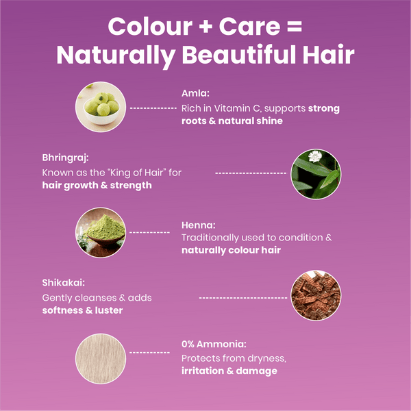 Adven Naturals BLACK HAIR COLOR - 20 GM - Adven