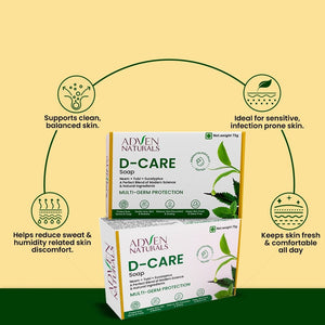 Adven Naturals D - Care Soap - Adven