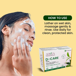 Adven Naturals D - Care Soap - Adven