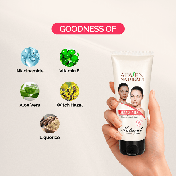Adven Naturals GLOW AID CREAM - 100 GM - Adven