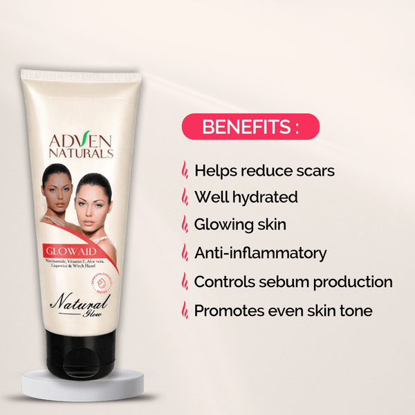 Adven Naturals GLOW AID CREAM - 100 GM - Adven