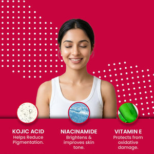 Adven Naturals Glow Aid Soap Combo | Niacinamide & Kojic Acid Soap | 225g - Adven