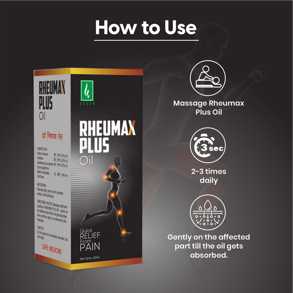 Adven RHEUMAX PLUS OIL - 60 ML - Adven