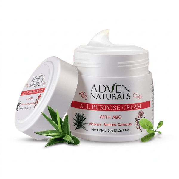 ALL PURPOSE CREAM WITH ABC (ALOEVERA, BERBERIS & CALENDULA) - Adven