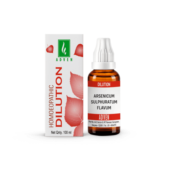 ARSENICUM SULPHURATUM FLAVUM - Adven