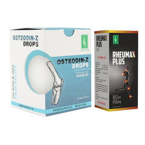 Combo | Osteodin Z Oral Drops 2x25ml + Rheumax Plus Oil 60ml - Adven
