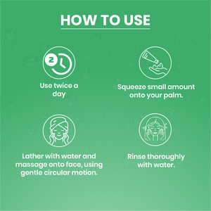 D - ACNE FACE WASH WITH ALOEVERA, NEEM & TURMERIC - 100 ML - Adven