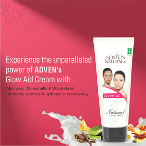 Adven Naturals GLOW AID CREAM - 100 GM - Adven