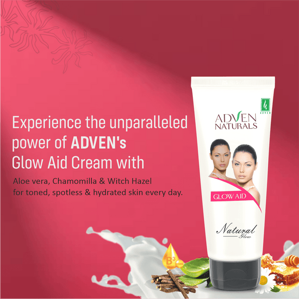 Adven Naturals GLOW AID CREAM - 100 GM - Adven