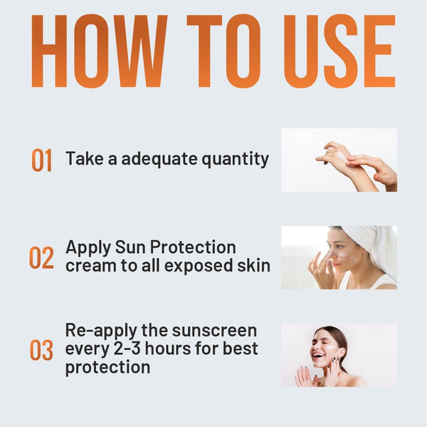Adven Naturals Sun Protection Sunscreen SPF 40 PA+++ | All Skin Type - Adven