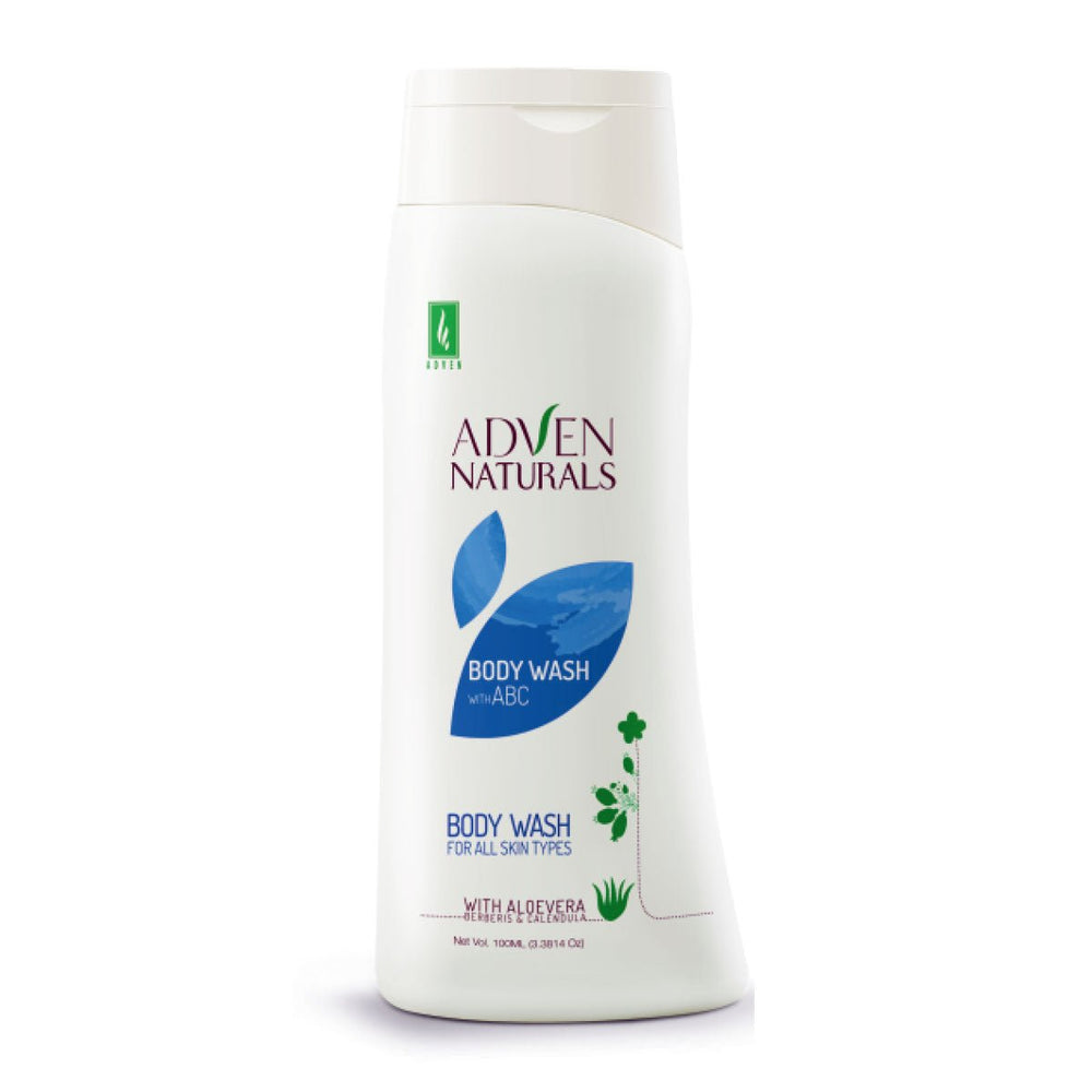 BODY WASH WITH ABC (ALOEVERA, BERBERIS, CALENDULA) - 100 ML - Adven