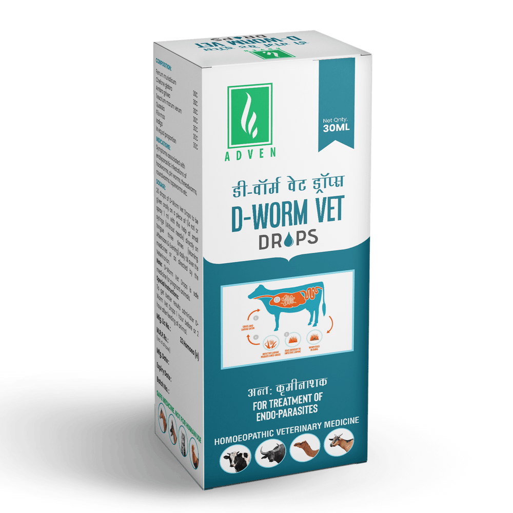 D - WORM VET DROPS - Adven