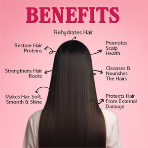 FOLLI THERAPY KERATIN PROTEIN SHAMPOO WITH ABC (ALOE VERA,BRAHMI & CHINA) - Adven