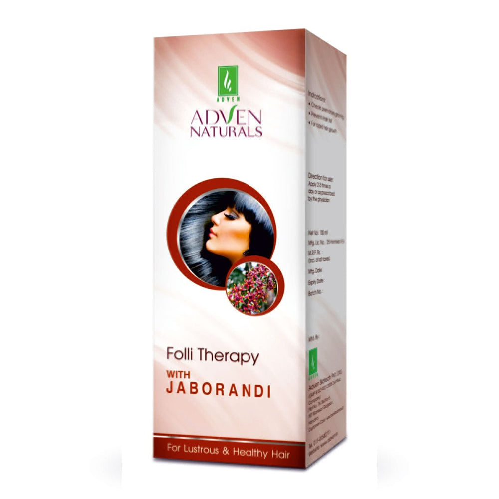 FOLLI THERAPY WITH JABORANDI MEDICATED OIL - Adven