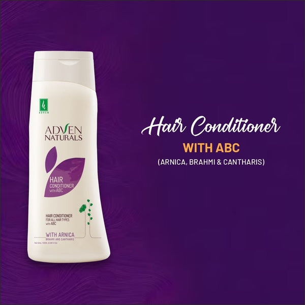 HAIR CONDITIONER WITH ABC (ARNICA, BRAHMI & CANTHARIS) - 100 ML - Adven
