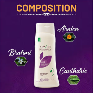 HAIR CONDITIONER WITH ABC (ARNICA, BRAHMI & CANTHARIS) - 100 ML - Adven