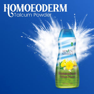 HOMOEODERM TALCUM POWDER - 100 GM - Adven