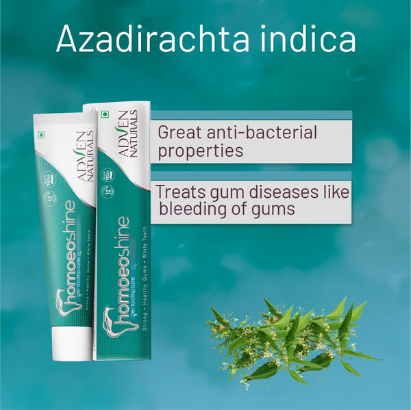 HOMOEOSHINE TOOTHPASTE GEL - Adven