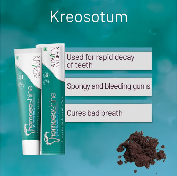 HOMOEOSHINE TOOTHPASTE GEL - Adven
