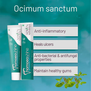 HOMOEOSHINE TOOTHPASTE GEL - Adven
