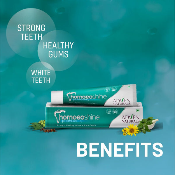 HOMOEOSHINE TOOTHPASTE GEL - Adven