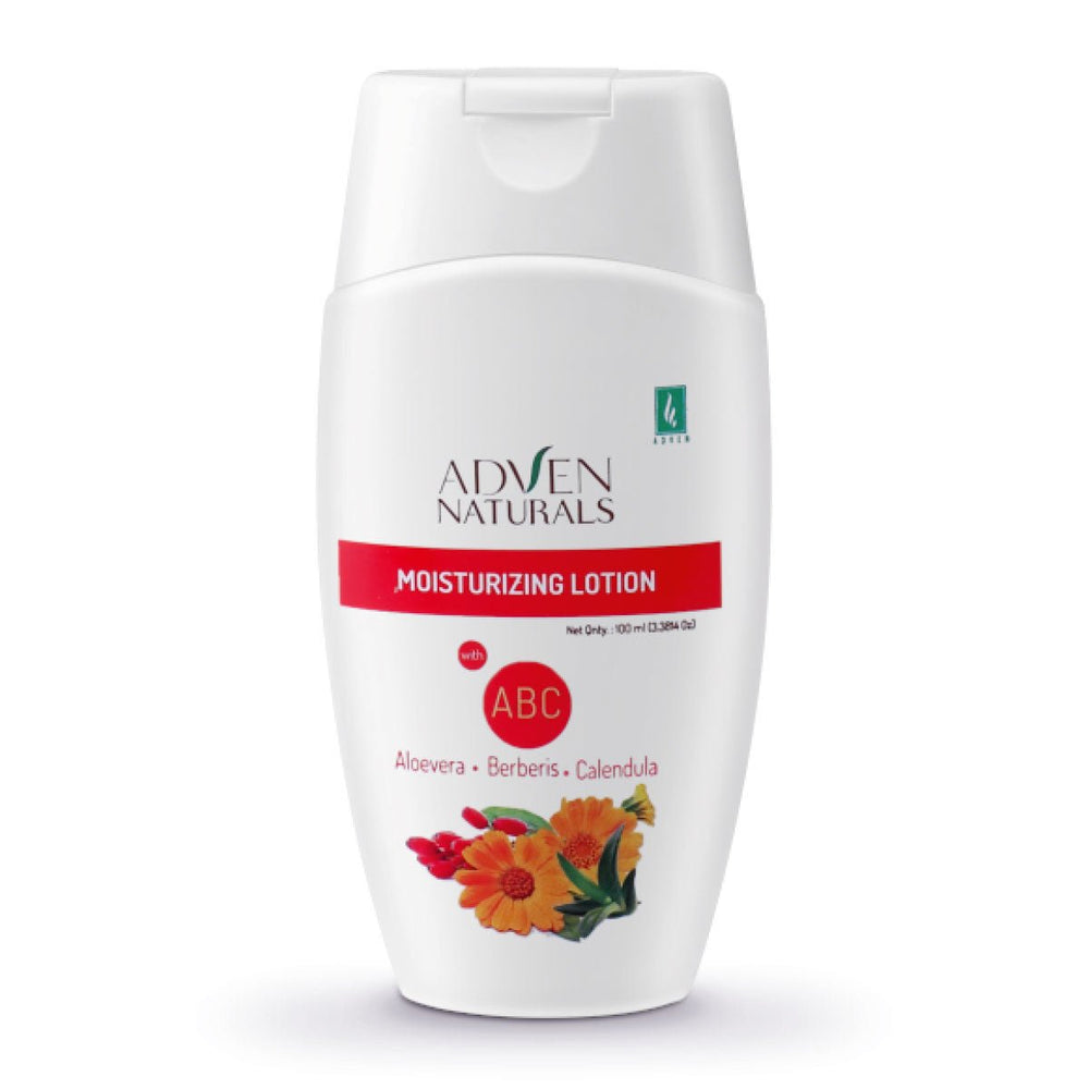 MOISTURIZING LOTION WITH ABC (ALOEVERA, BERBERIS & CALENDULA) - 100 ML - Adven
