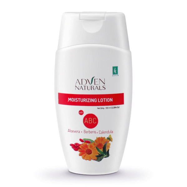 MOISTURIZING LOTION WITH ABC (ALOEVERA, BERBERIS & CALENDULA) - 100 ML - Adven