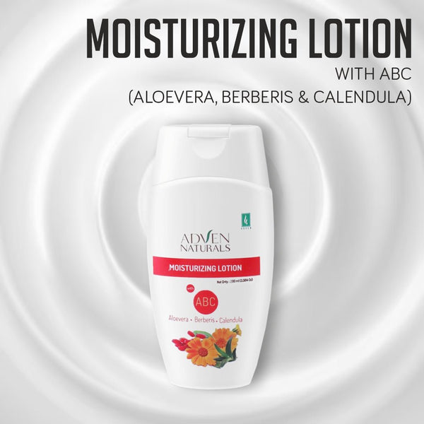 MOISTURIZING LOTION WITH ABC (ALOEVERA, BERBERIS & CALENDULA) - 100 ML - Adven